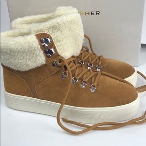 marc fisher ltd daven heeled hiker boot